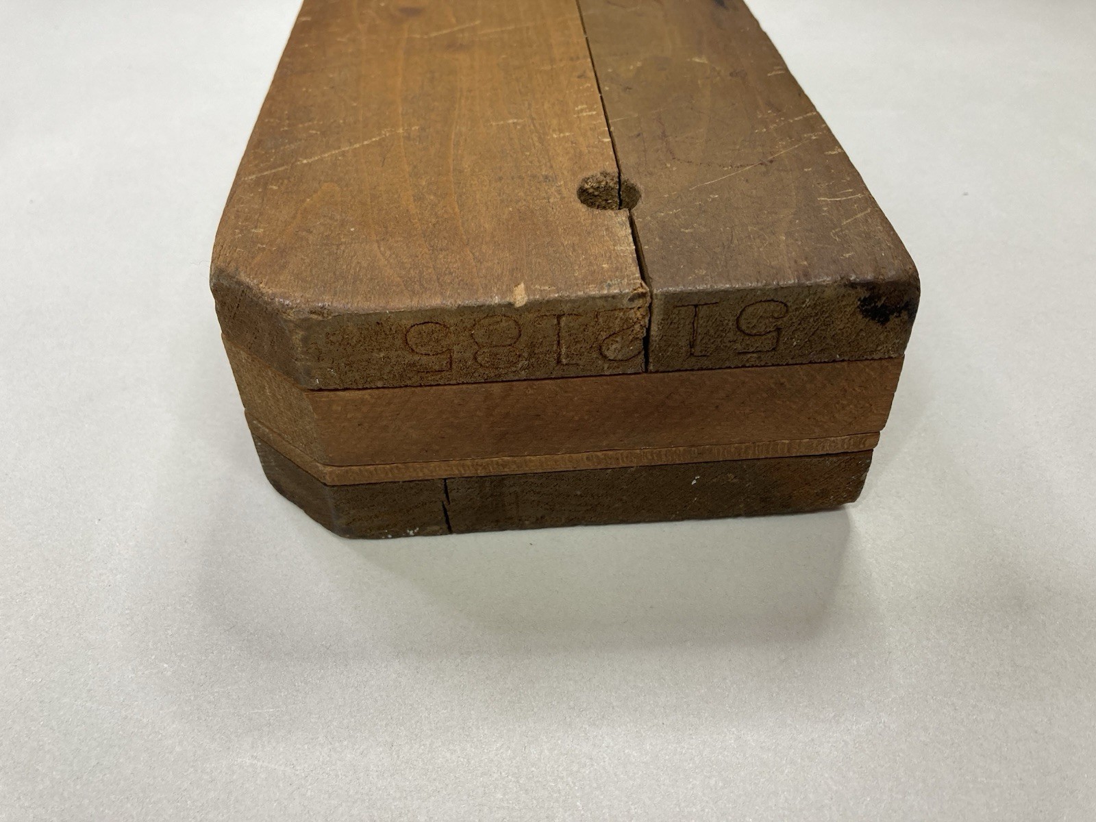 VINTAGE Antique The Miller Dubrul & Peters MFG Co Wooden 10 Cigar Mold Press