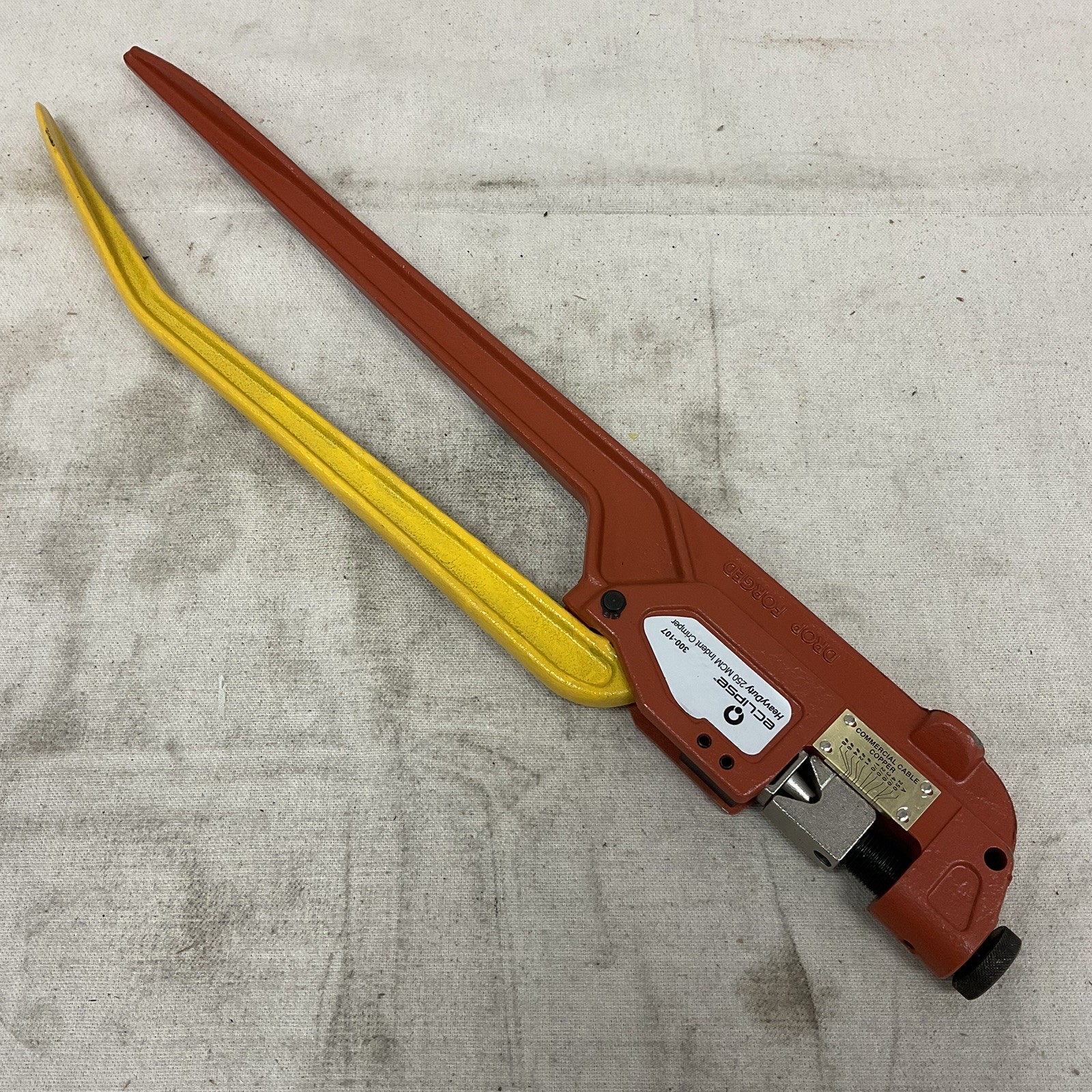 ECLIPSE 300-107 Indent Style Crimper Battery/Compression Lugs 22 3/8"