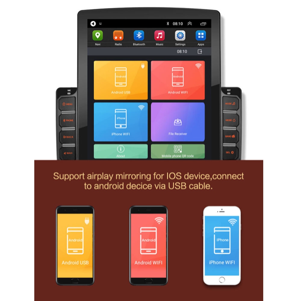 64GB 9.7'' For Jeep Renegade 2016-18 Android 13 Car Radio GPS Navi Carplay Wifi