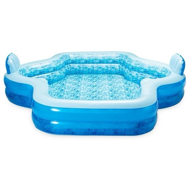 Member's Mark 2-Seater Inflatable Family Pool, 10-Feet Long, Quick-Inflate