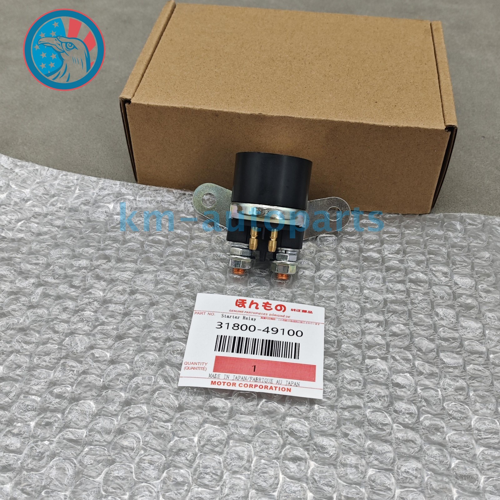 New New Caltric Starter Solenoid Relay For Suzuki 31800-30B00 31800-49100 US