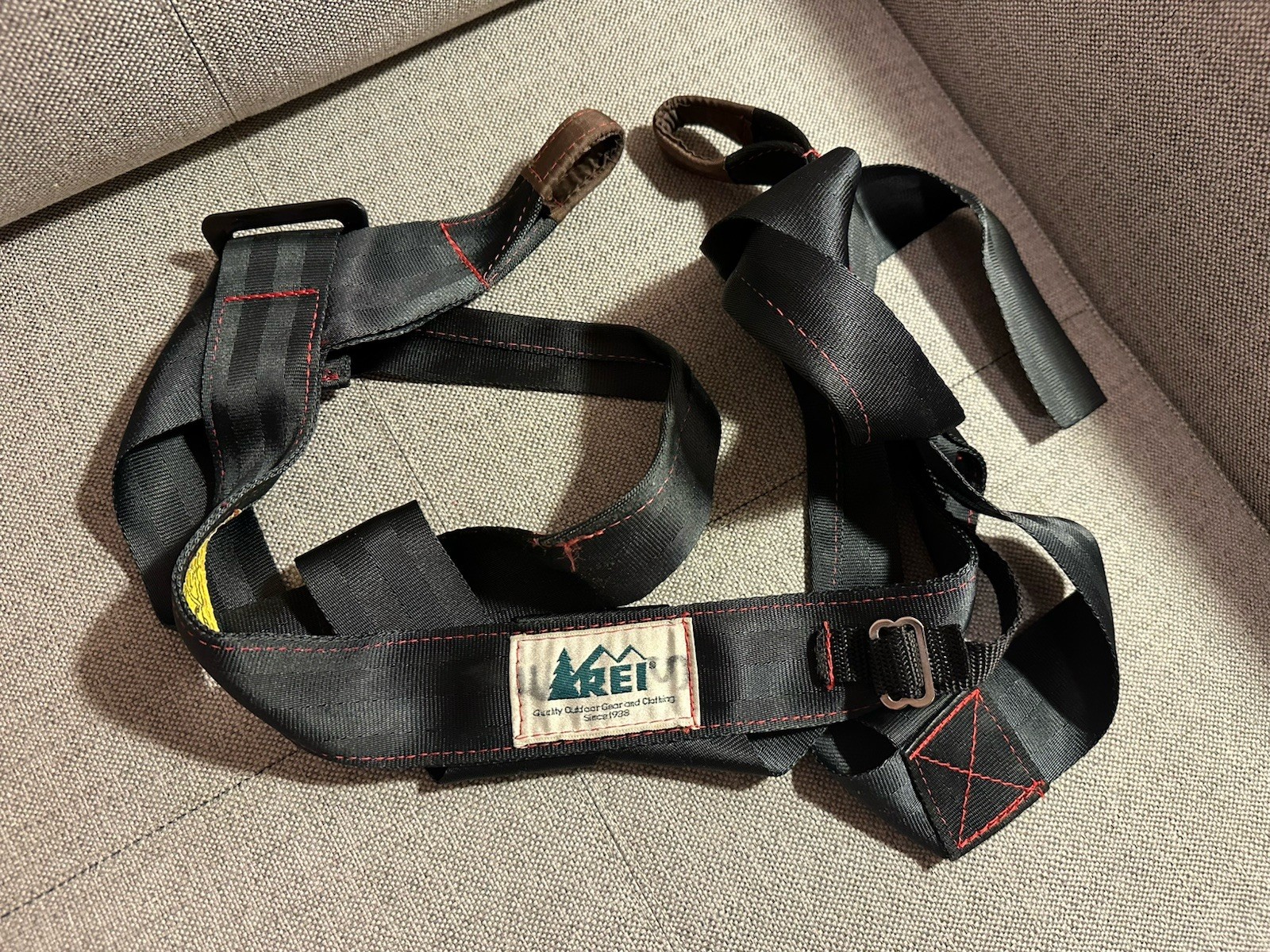 Vintage REI Climbing Harness Size Small