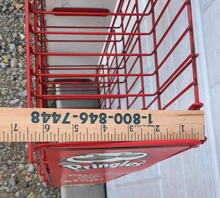 Pringles Grocery Store Display Stand Wire Merchandising Point of Sale Wire Rack