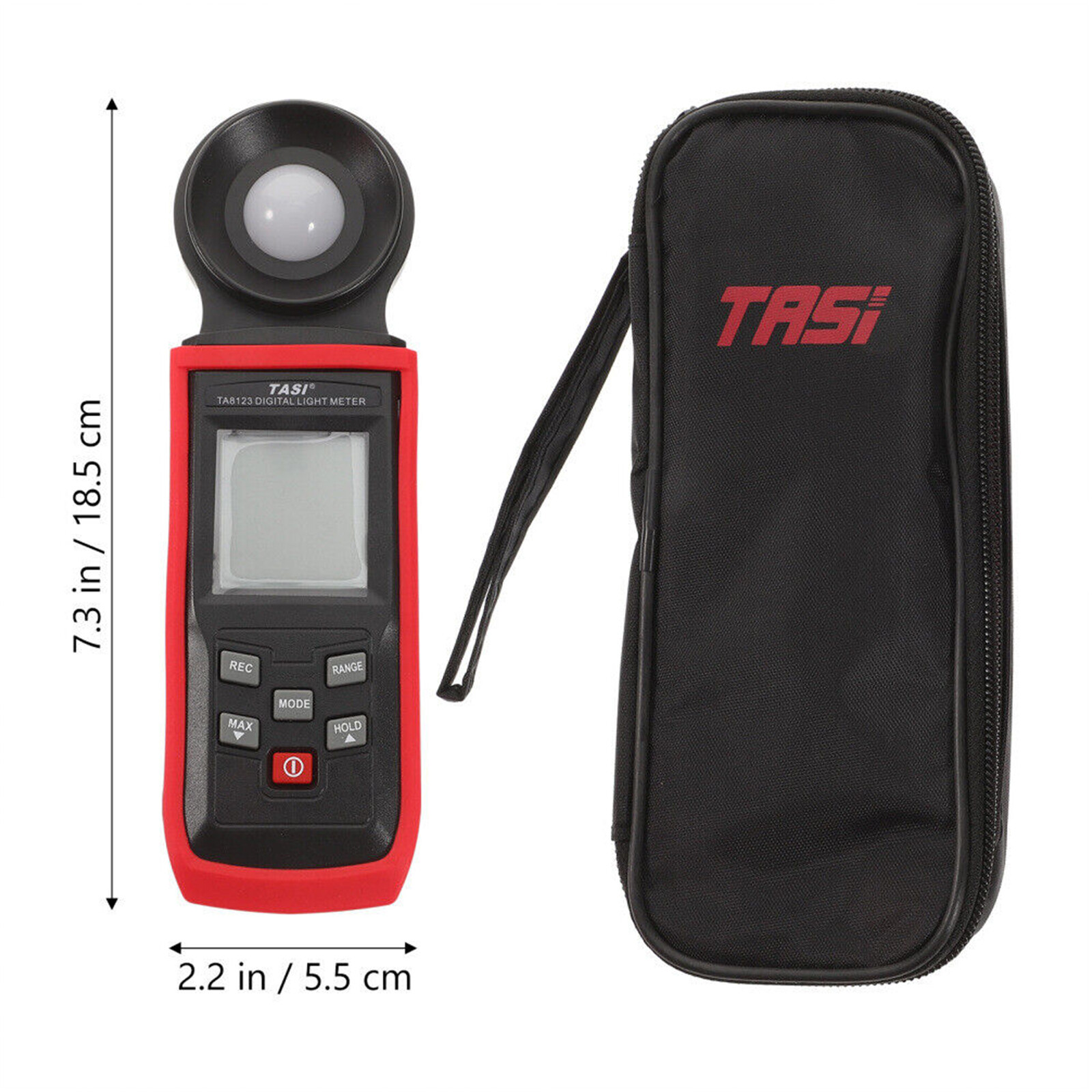 Light Meter Portable Par Meter for Led Grow Lights Recording Light Meter Gauge