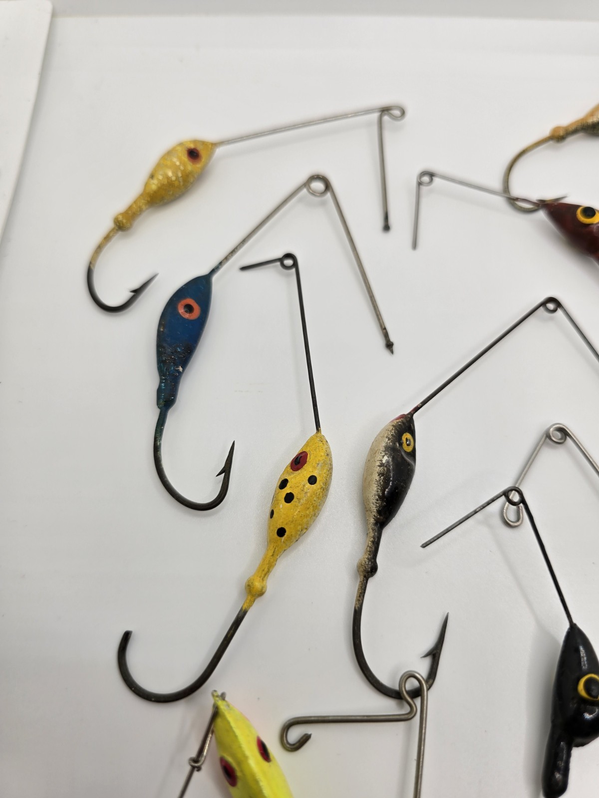 Vintage Lot of Spinnerbait Parts for Bass Fishing Lures, No Blades or Skirts