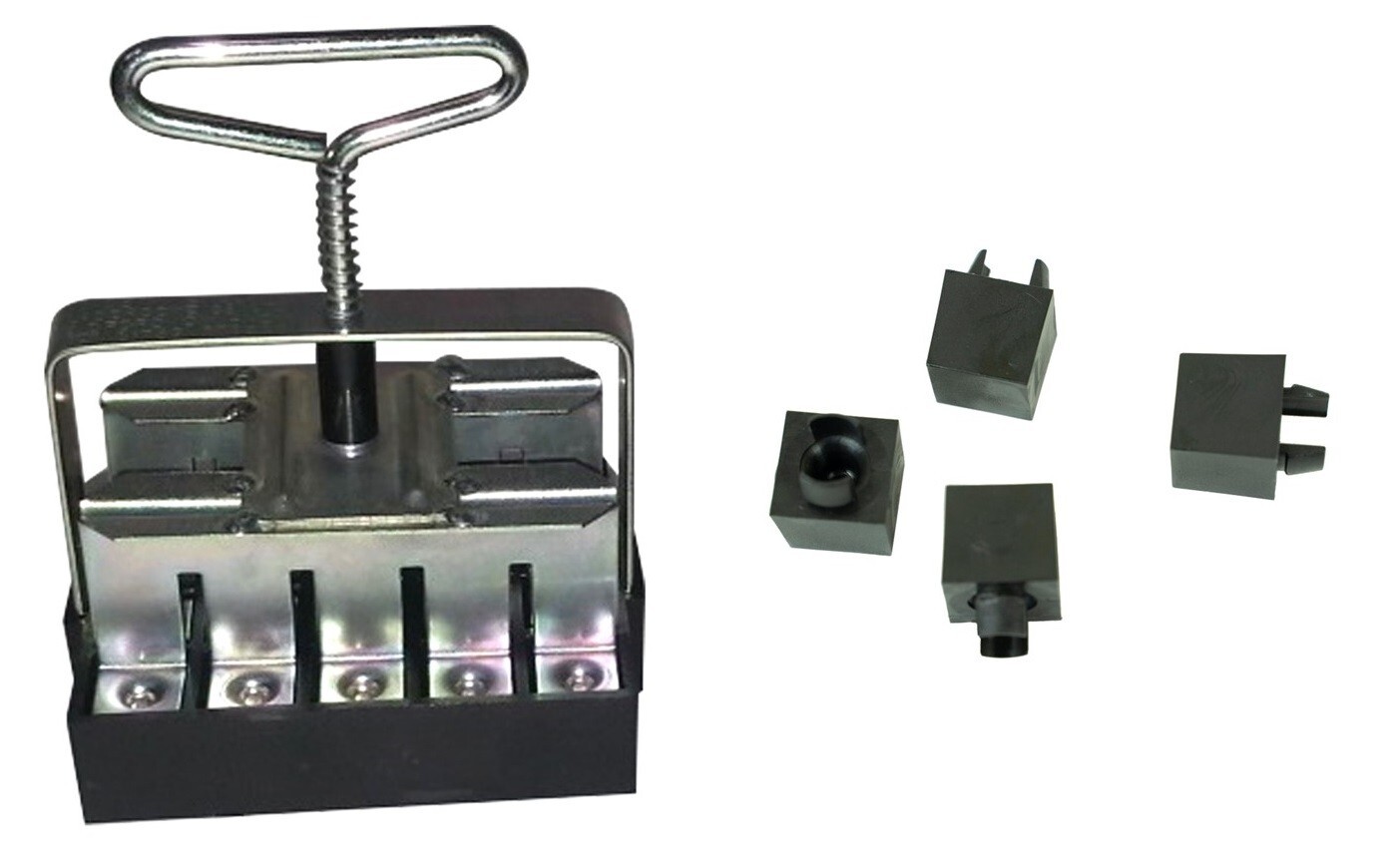 Ladbrooke Soil Blocker 2-Pc Set - Micro 20 w/ Cubic Inserts. Authorized Reseller