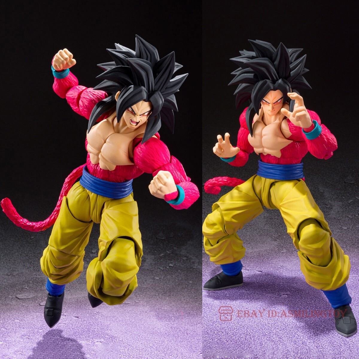 SH Figuarts SHF DragonBall GT Super Saiyan 4 Goku Action Figure 2021