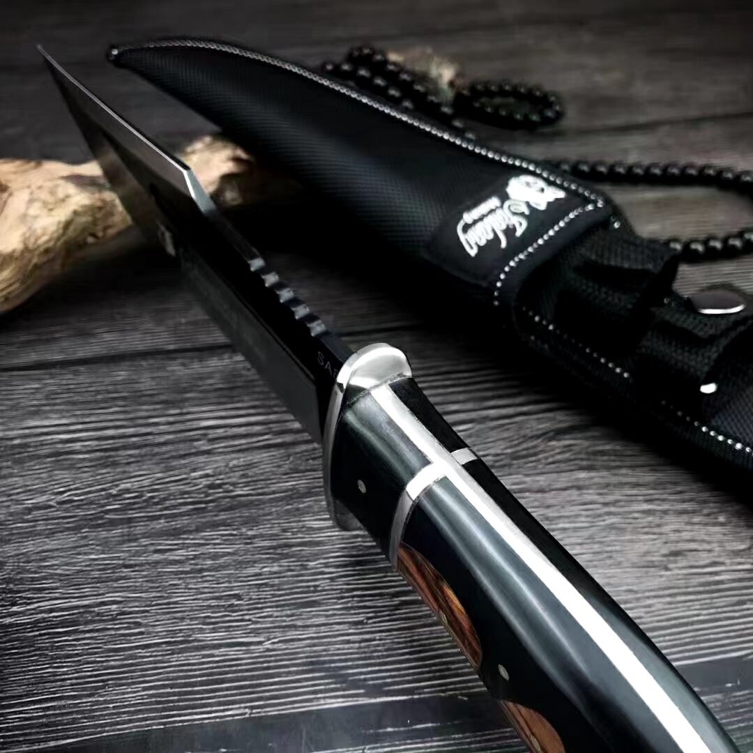 Fixed Blade Columbian SA85 Knife Hunting Combat Survival