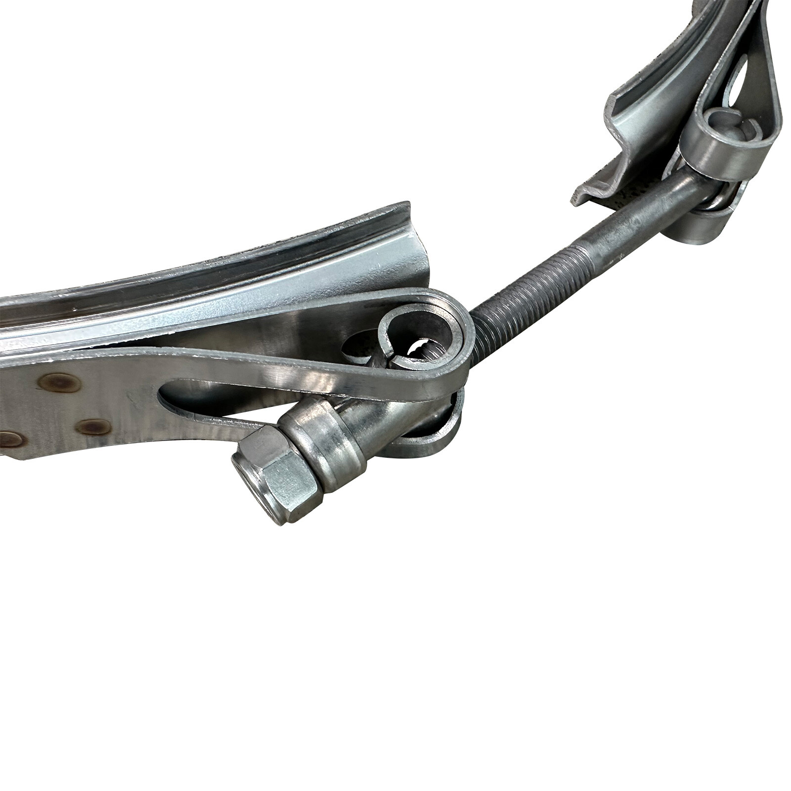 2pcs DPF Filter Clamp Fits Cummins Engines 13.25" OEM# 2871863 21445455 New