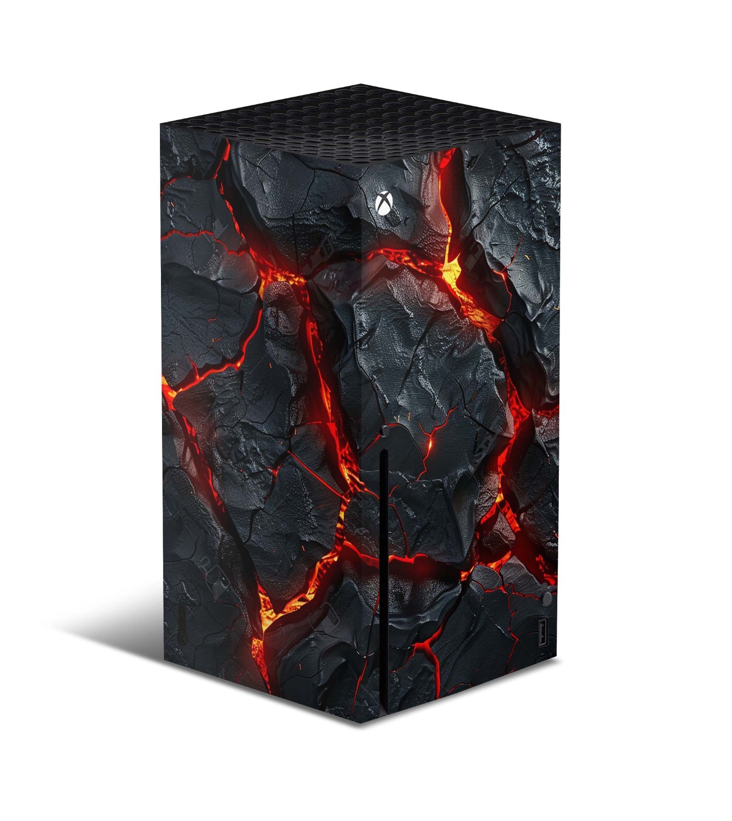 Xbox Series X Console & Controller Vinyl Skin Wrap – Volcanic Rock