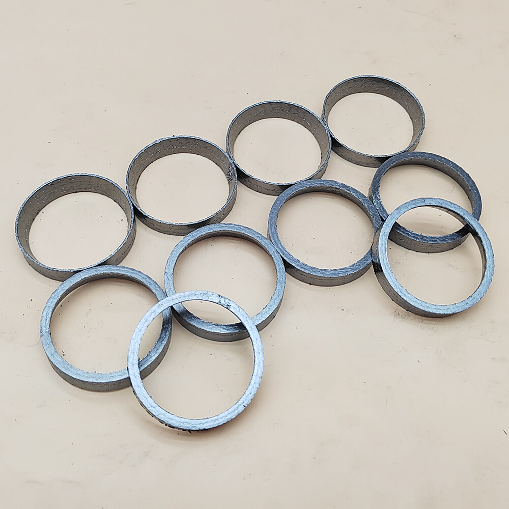 10 Pack Exhaust Tapered Crush Gaskets Seals for Harley-Davidson Evo & Twin Cam