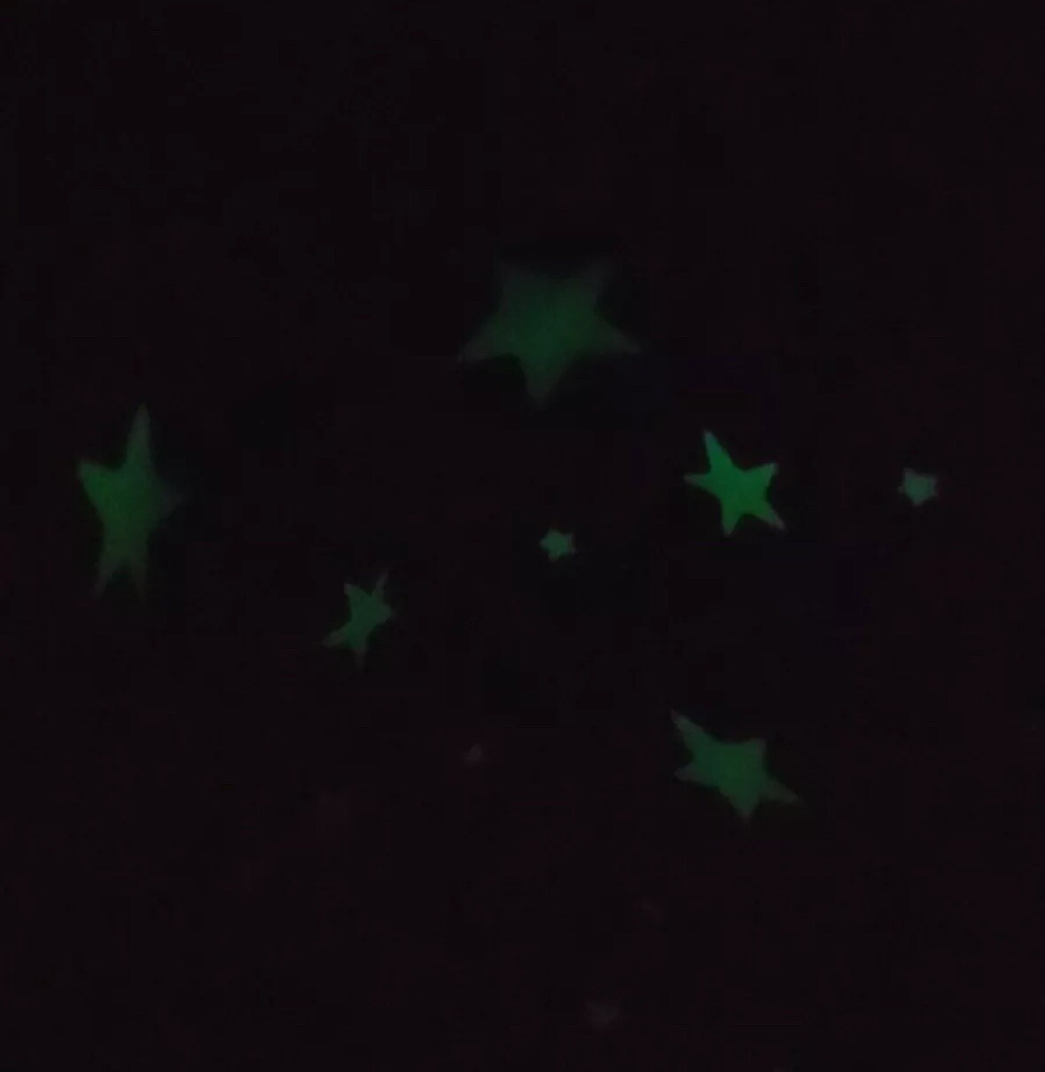 Pottery Barn Kids Anywhere Beanbag Navy Glow-in-the-Dark Stars Slipcover