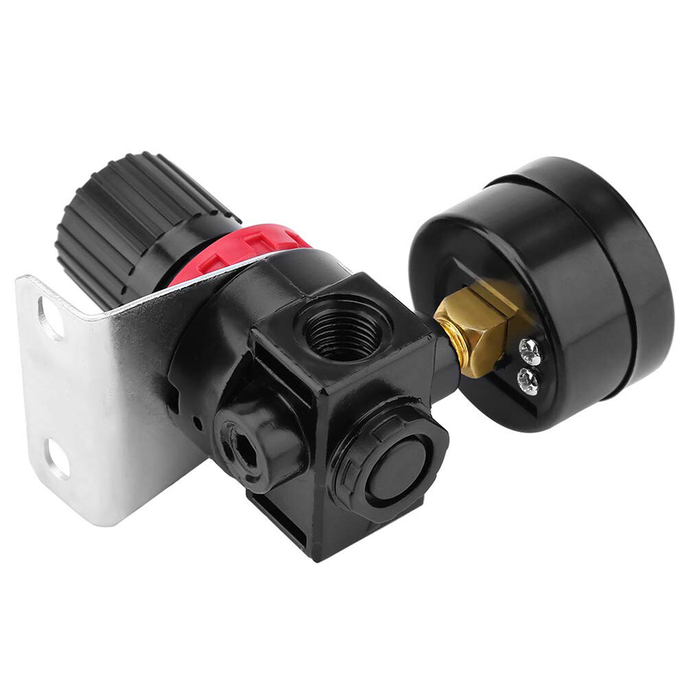 AIR IN LINE COMPRESSOR PRESSURE REGULATOR MINI SERIES, 1/4" NPT USA ##