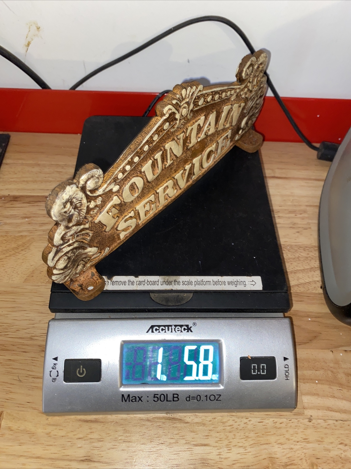 Coca Cola Cash Register Sign Solid Metal Plaque Patina Soda Man Cave Collector