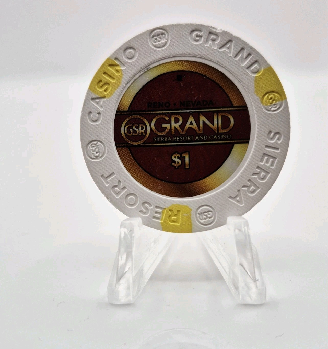 Grand Sierra Resort Reno Nevada 2018 $1 Casino Chip D2714