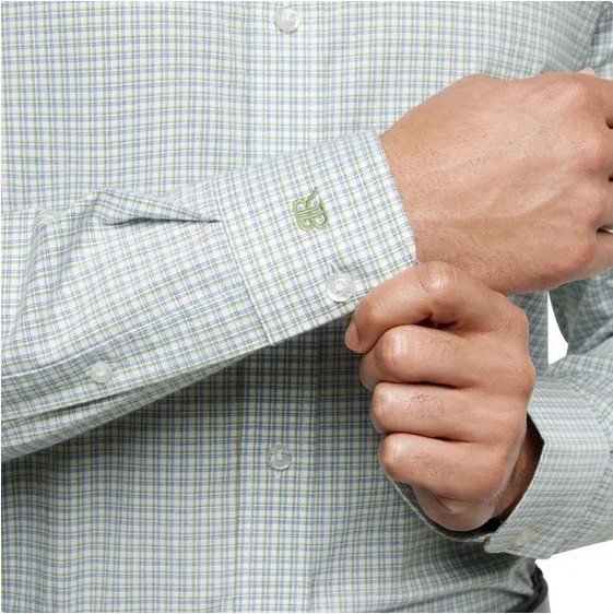 Banana Republic Men's Slim Fit Stretch Poplin Shirt XXL Striped