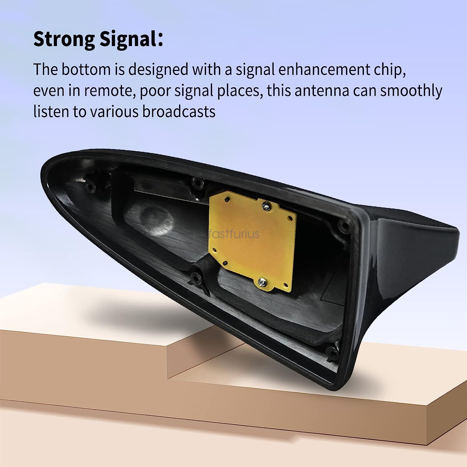 For 2014-2020 Kia Optima Black Antenna Cover Roof Fin 96219-D5000EBQK