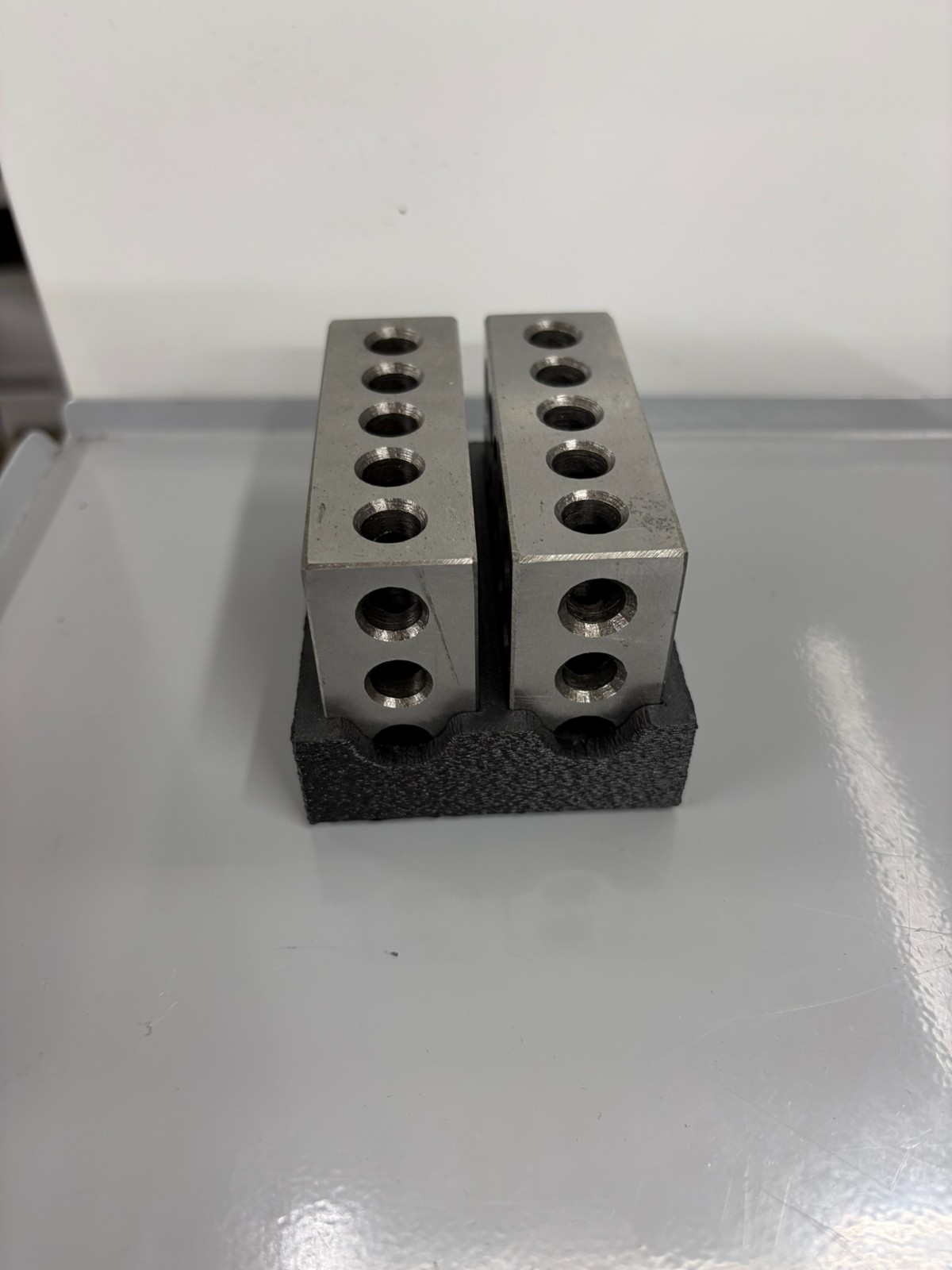 1-2-3 Block Organizer Holder – 2 or 4 Block Tray – Machinist Toolbox Storage