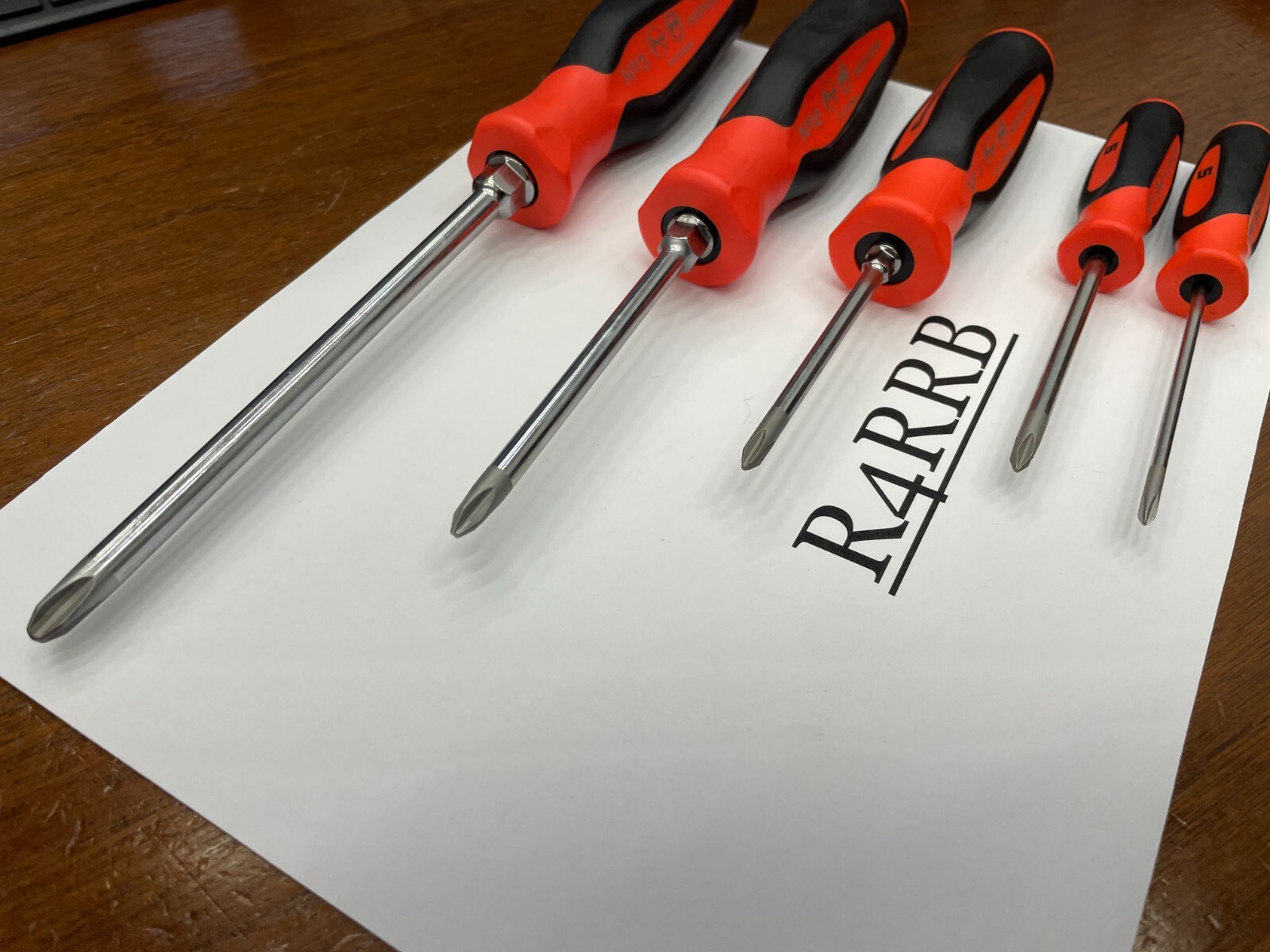 Snap-on Tools NEW 5pc ORANGE Soft Grip ALL PHILLIPS TIP Screwdriver Set SGDP50BO