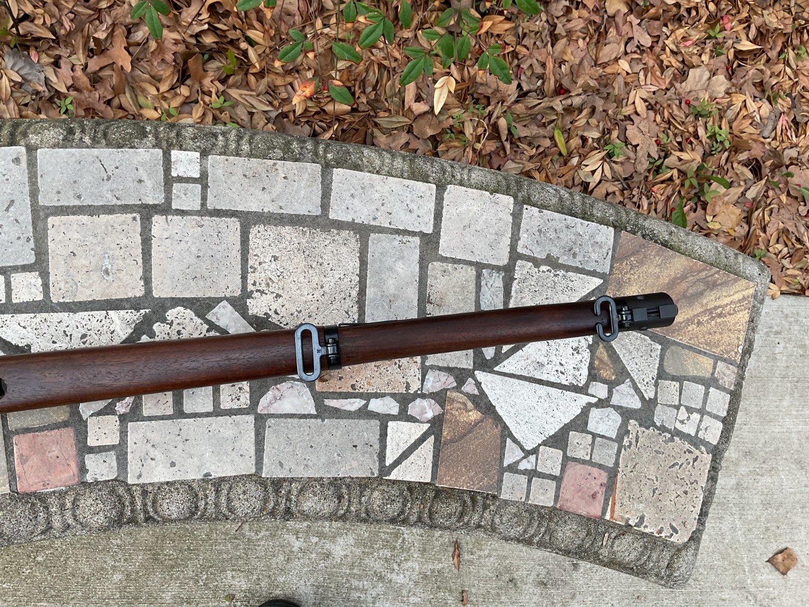REMINGTON 1903A3 stock, handguard and hardware as shown.