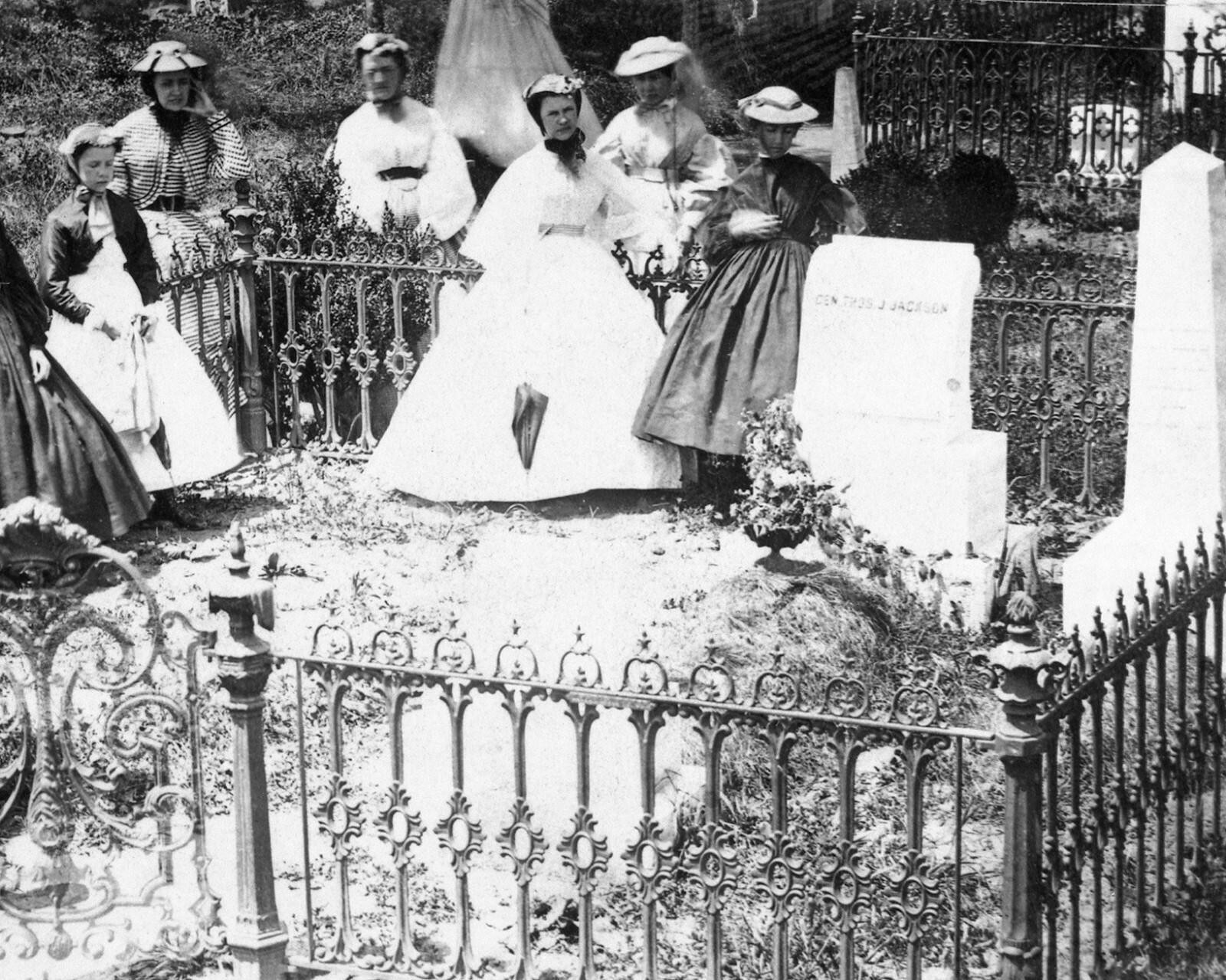 General Stonewall Jackson Gravesite 8x10 Photo Confederate CSA Civil War 1866