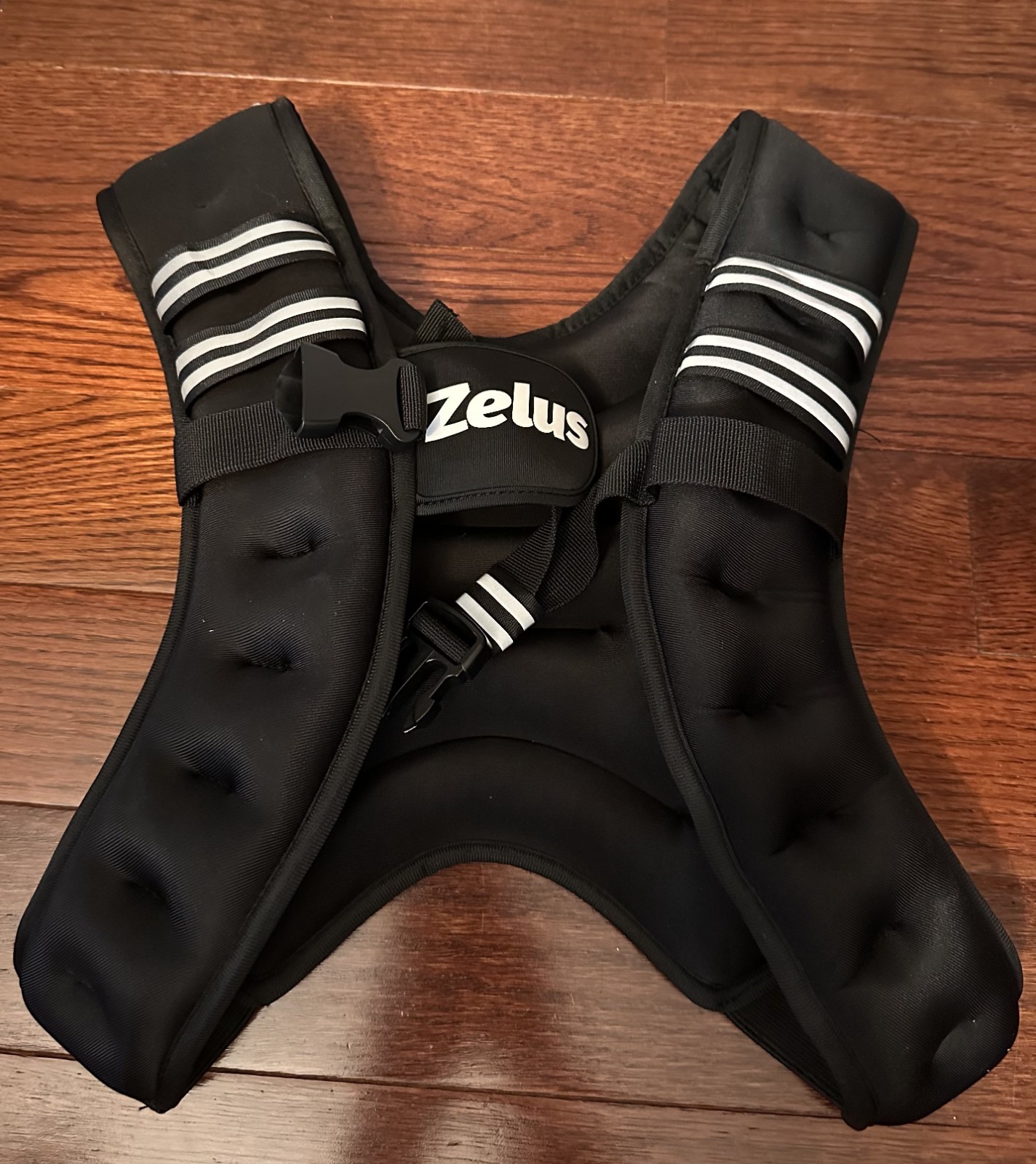 ZELUS Weighted Vest 12 lb Weight Vest with Reflective Stripe