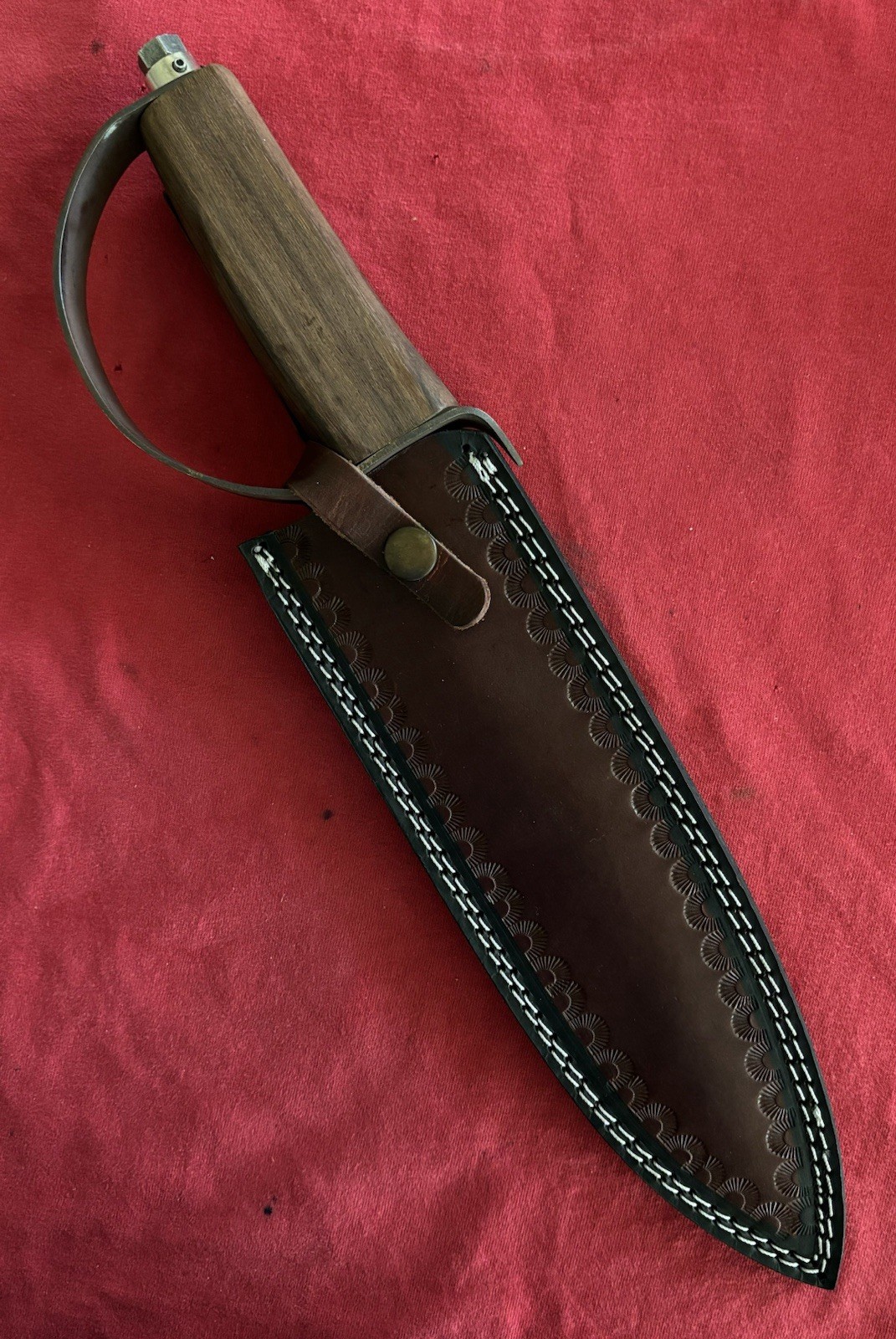 Civil War Reenactment Bowie Knife Brass Handle 9.25 Blade