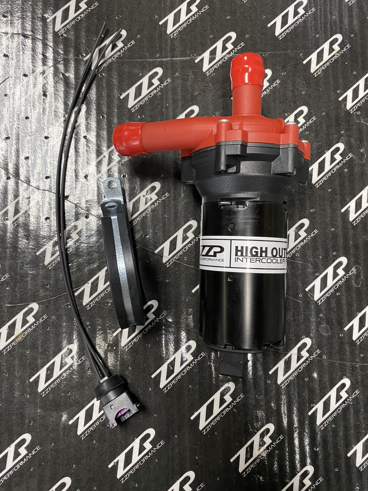 ZZPerformance Water-to-Air Upgraded Intercooler Pump Harness & Mounting Bracket