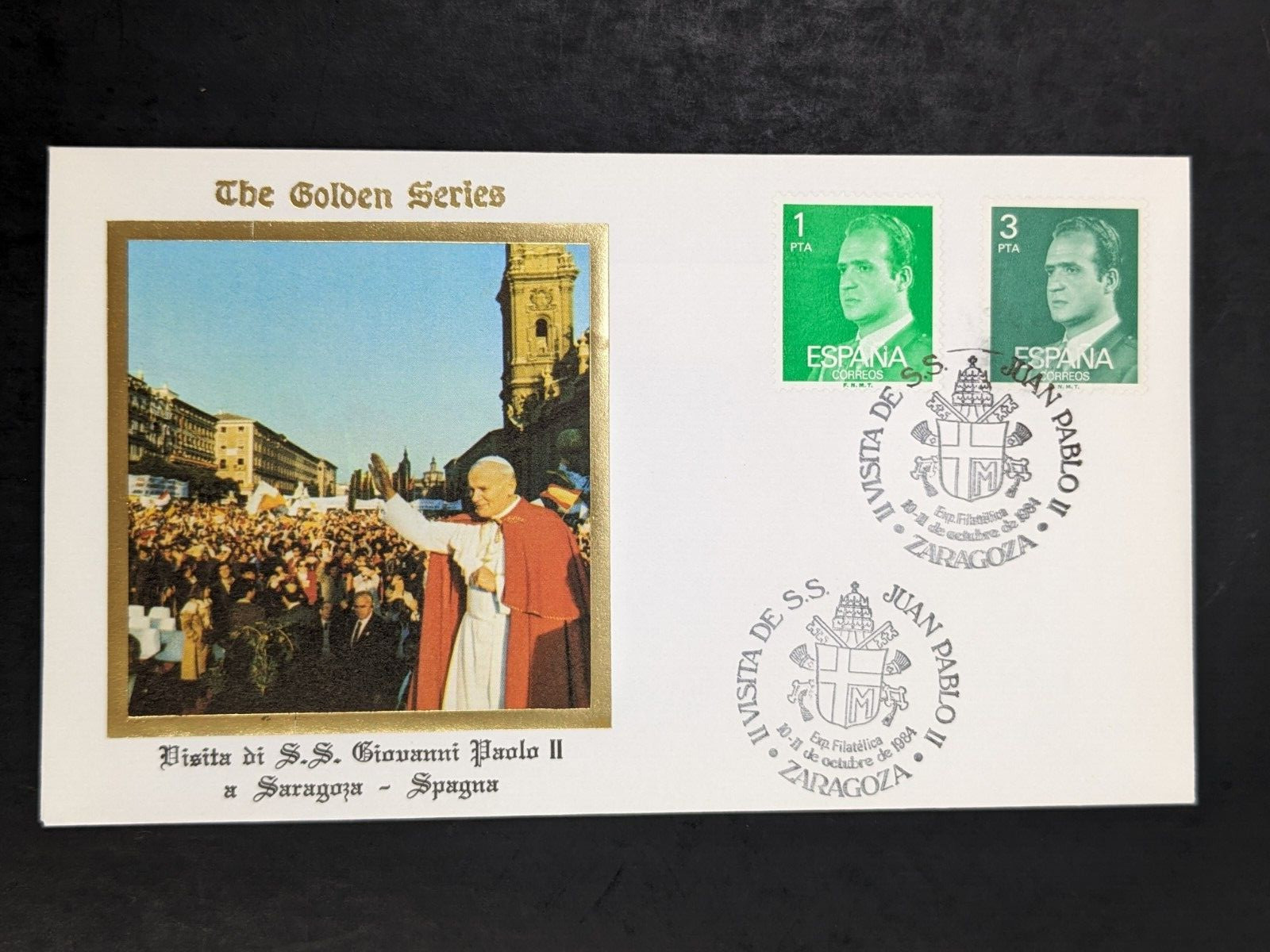 Pope John Paul II, Golden Series Trip to Dominican Republic, Covers Cards Stamps
