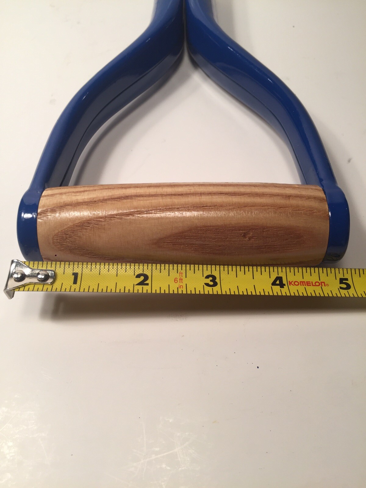 New Replacement D-handle, Metal And Wood, For Scoop Shovels, Snow Shovels