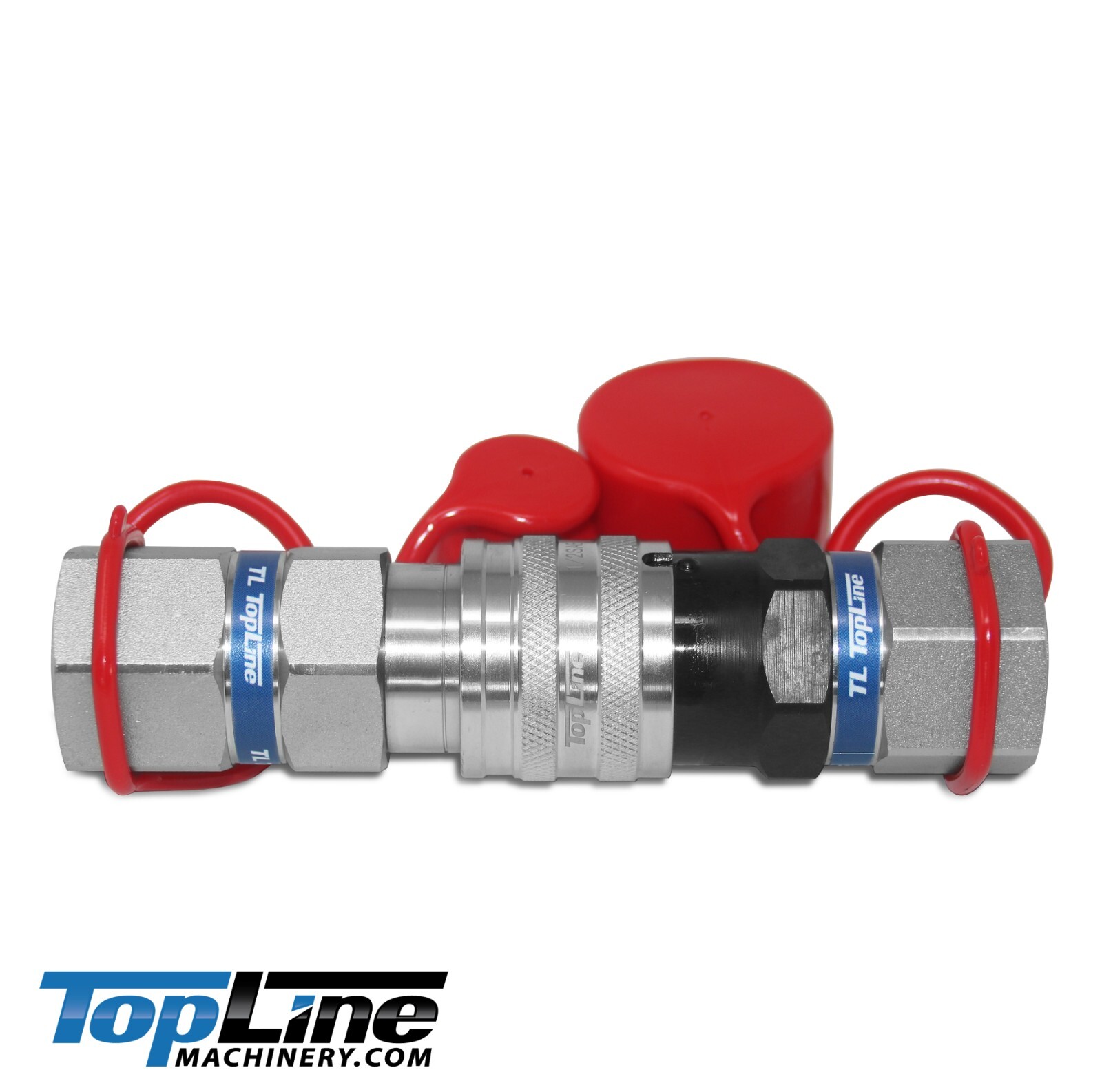 1/2" SAE(ORB) -1/2" Body Flat Face Quick Connect Hydraulic Coupler coupling TL92