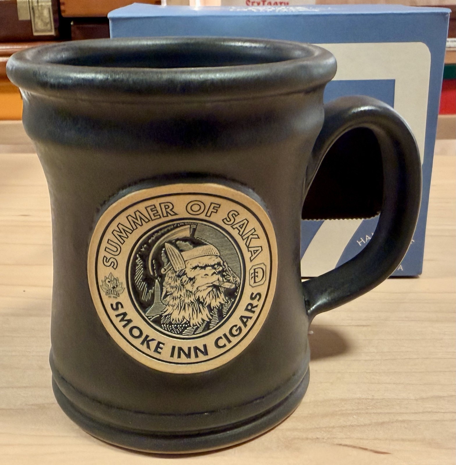 Dunbarton Tobacco & Trust Summer of Saka Black Coffee Mug DTT | NEW & FREE SH