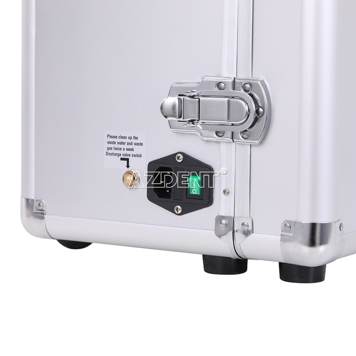 Dental Portable Mobile Delivery Unit Cart+Air Compressor+Scaler+Curing Light USA