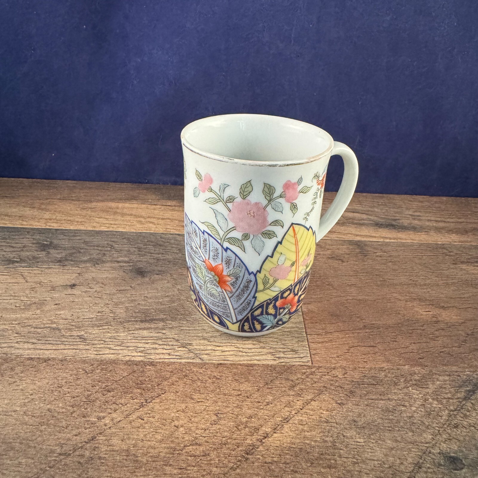 Vintage Tobacco Leaf Genus Nicotinia By Mann China Mug