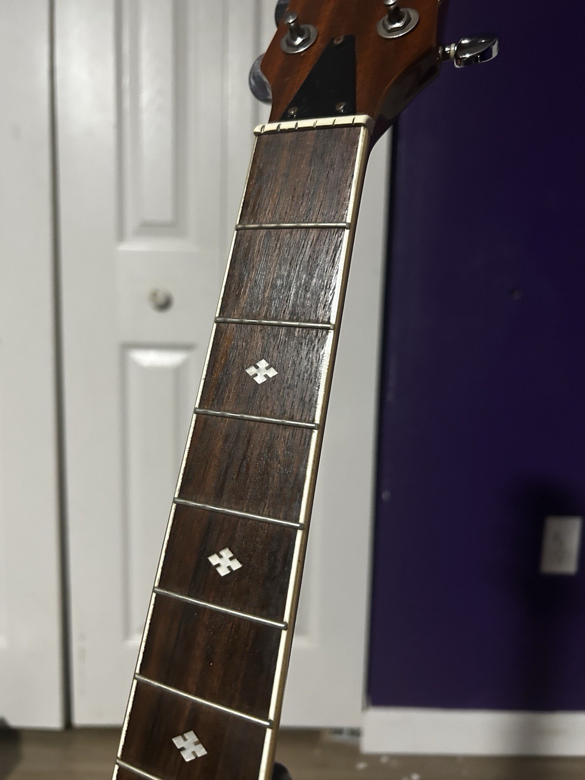 Danville Resonator Acoustic Guitar Sunburst. Freshly polished. Excellent