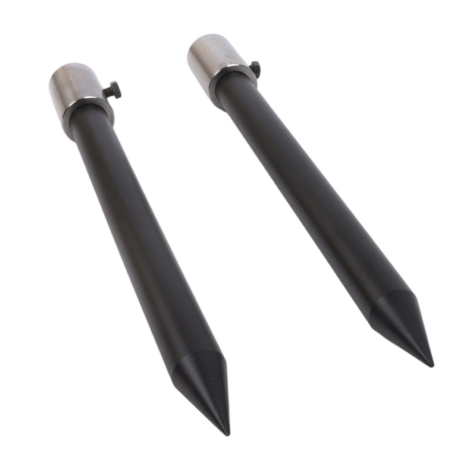 Hay Spear Attachment 49" With 2 Stabilizer Spears 3000 Lbs Capacity Bale Forks