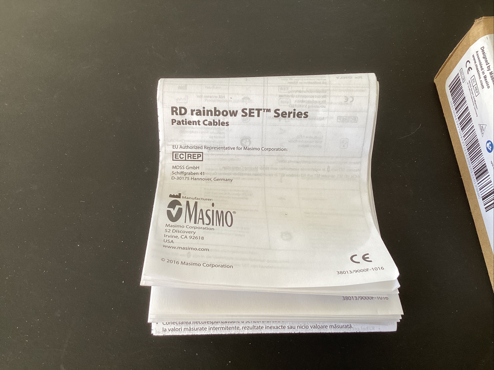 NEW Masimo 4072 RD Rainbow Set MD20-05 Rainbow patient cable Set 5ft Free Ship