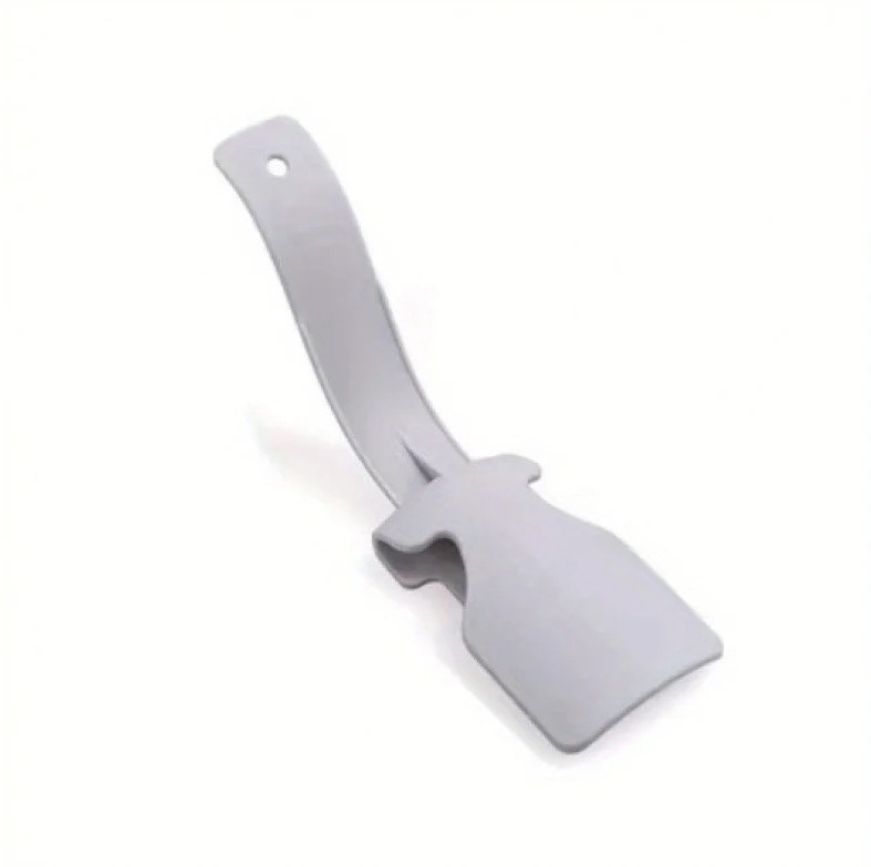 2pcs Lazy Shoe Horn Helper Easy Slip Shoe Lifter Plastic Shoehorn Set - NEW