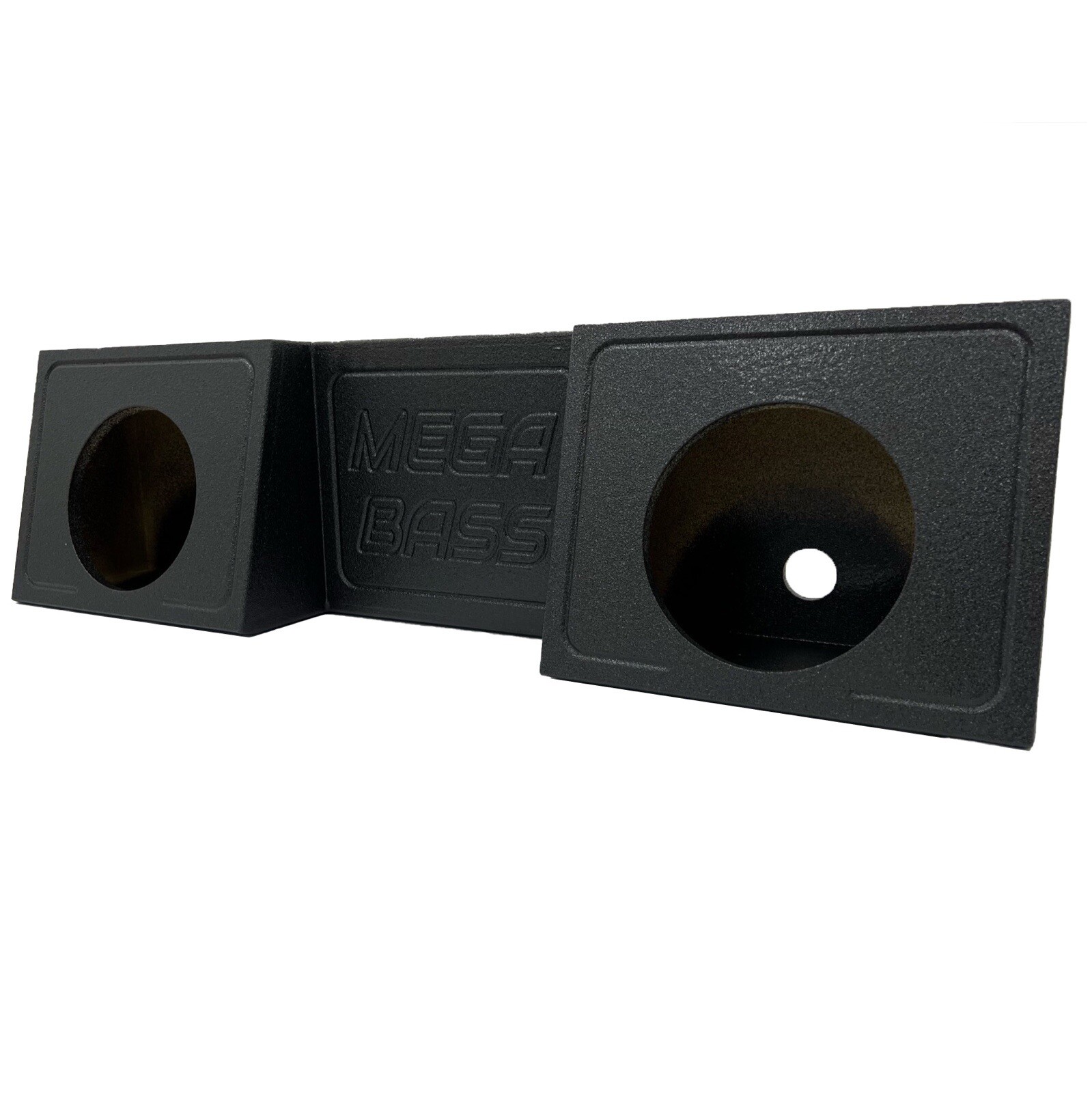 Regular Cab / Single Cab 10” Dual Sub Box Subwoofer Enclosure Gm Ford Dodge