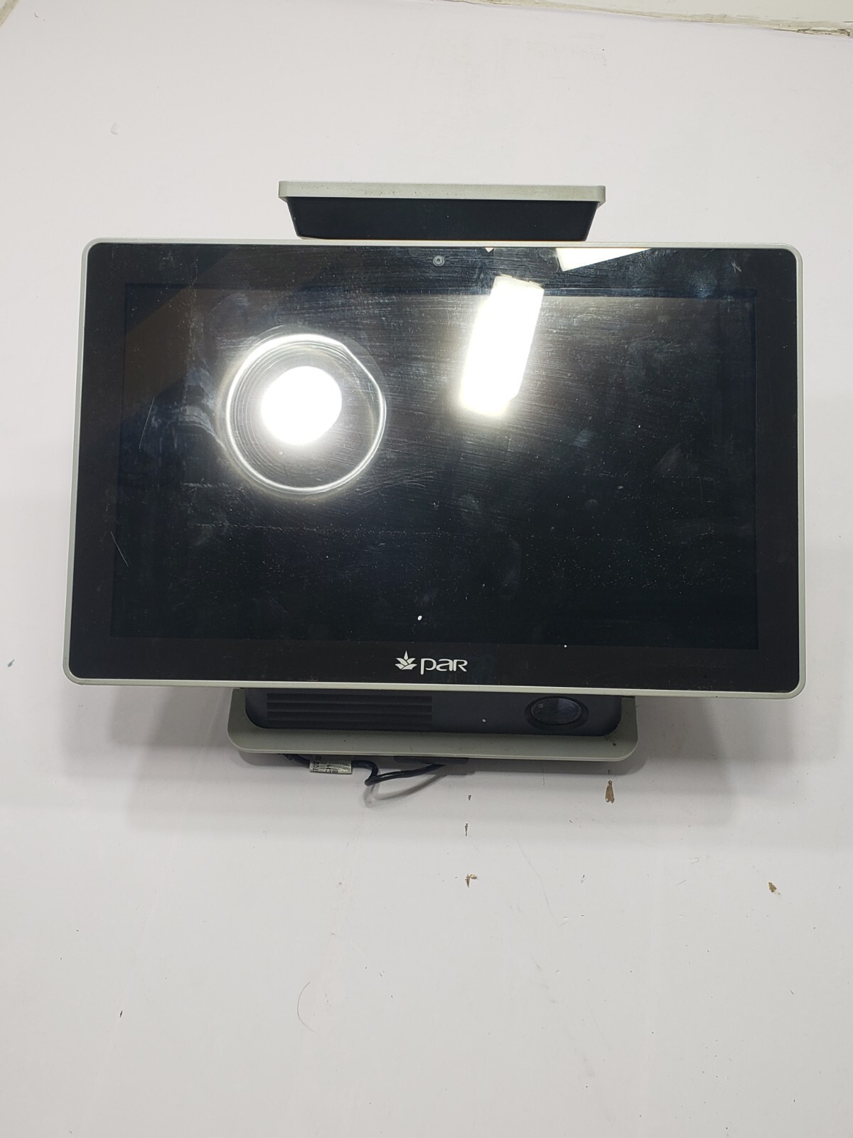 PAR TECH T8520 Point Of Sale POS Terminal Touchscreen Adjustable Monitor Black