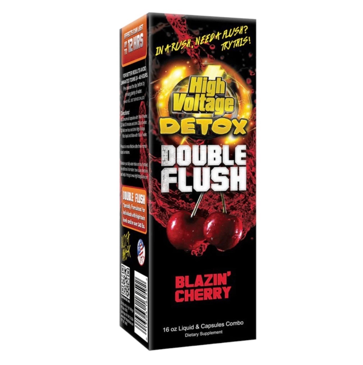 High Voltage | Detox Double Flush 16oz + Capsules