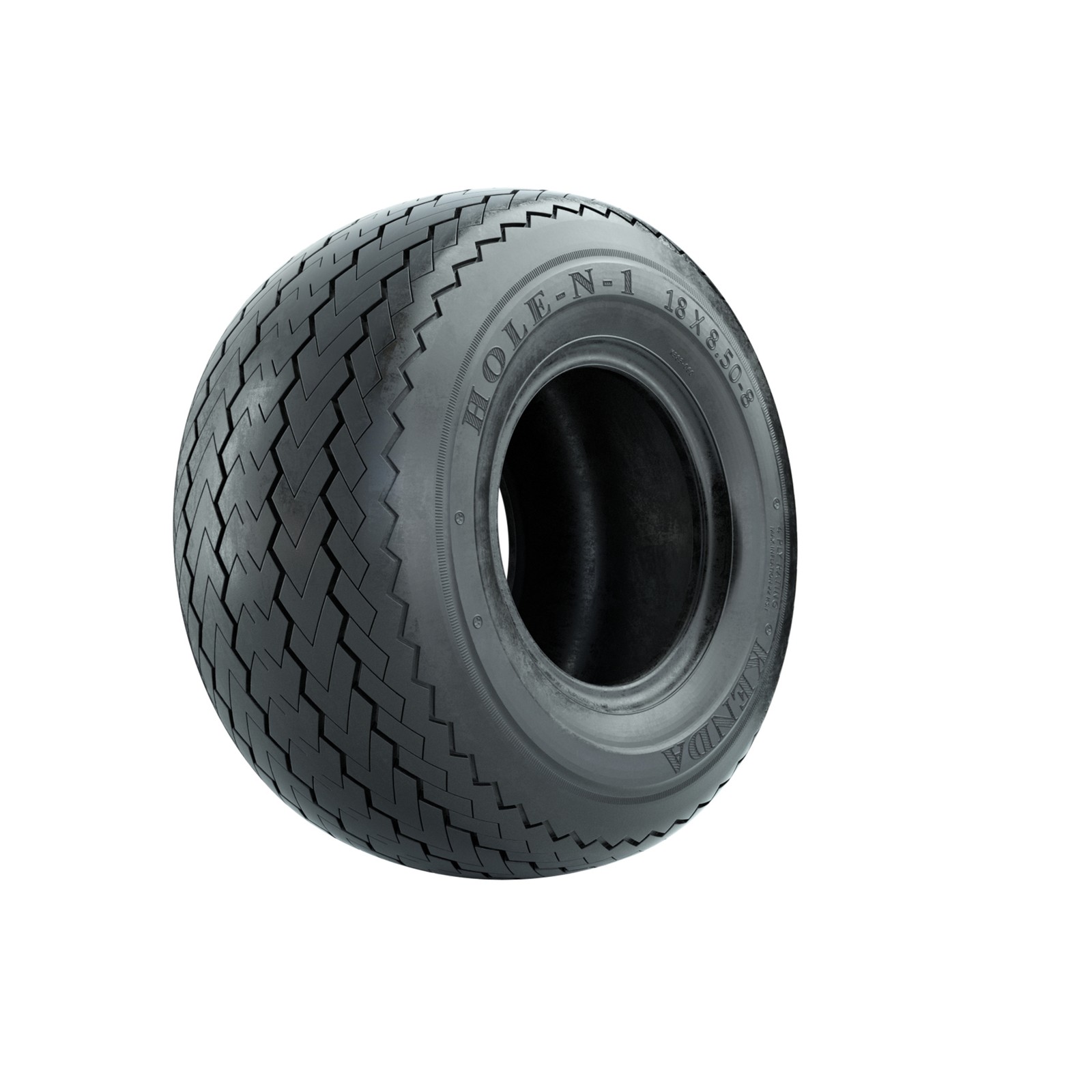 18x8.50-8 Kenda Hole-N-1 Golf Cart Tire | 4 Ply | Sawtooth Course Tire