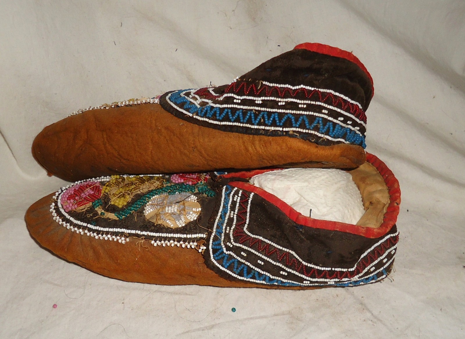 Native American iroquois Indian Softskin Moccasins