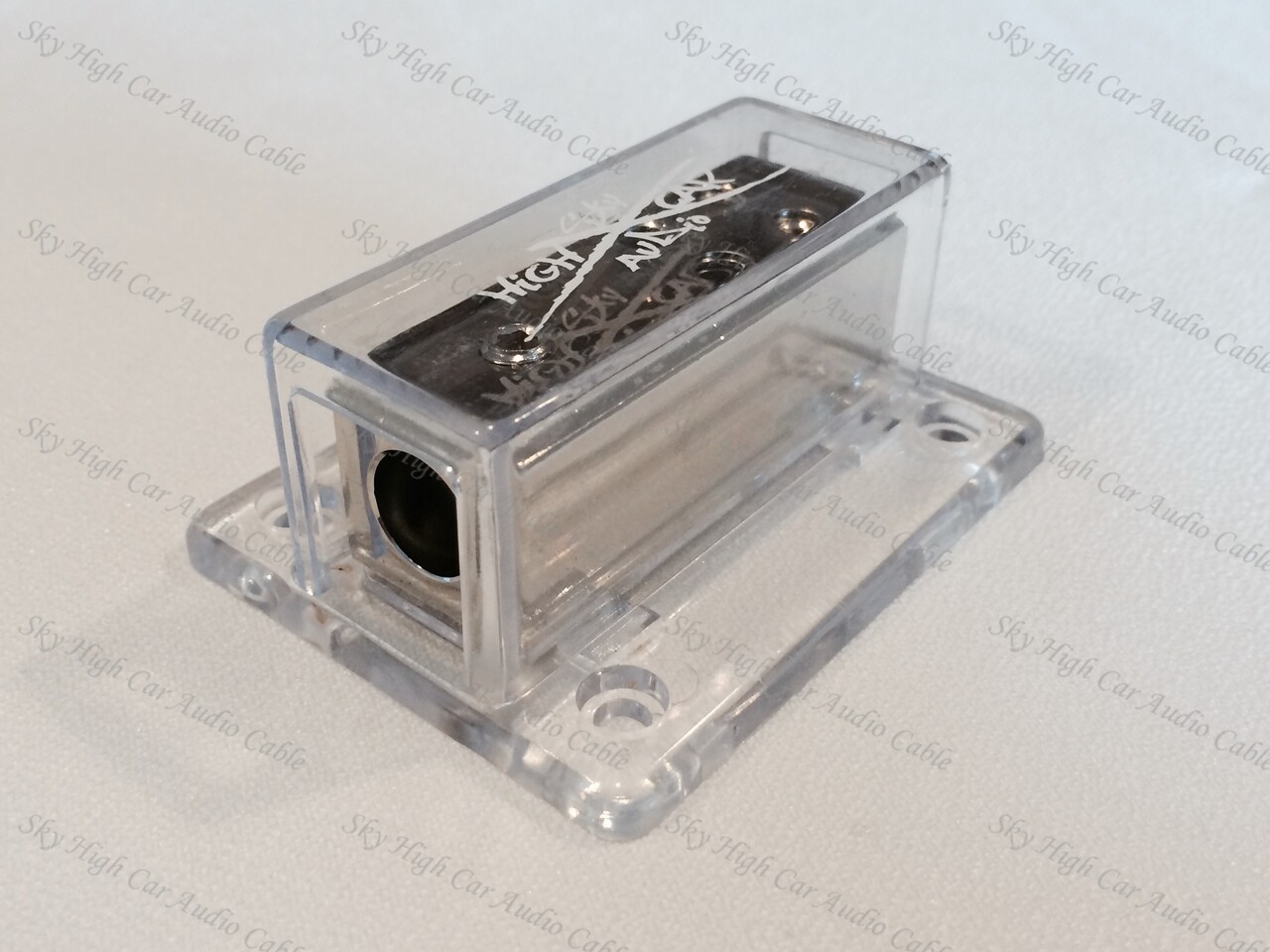 Sky High Car Audio (1) 4 gauge to (4) 8 ga Distribution Block Car Audio Distro