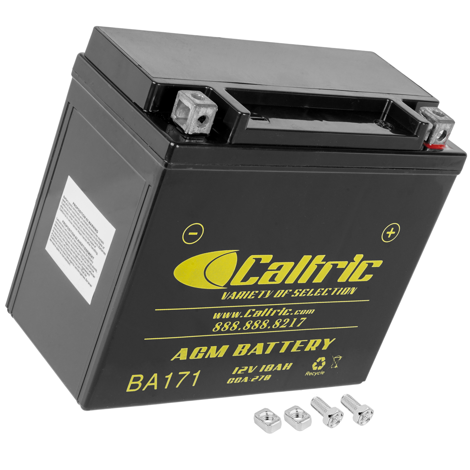 Caltric AGM Battery for Sea-Doo Spark ACE 900 2014 -2018 / 12V 18 AH CCA 270