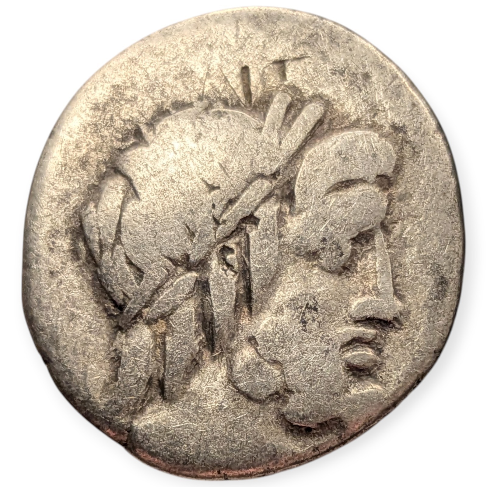 M Volteius M f AR Denarius 78BC Temple of Jupiter Capitolinus Roman Republic 11D