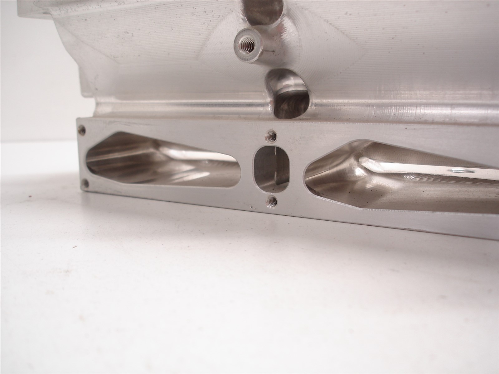 NASCAR BILLET ALUMINUM SEGMENTED GM R07 R07.2 CHEVY DRY SUMP OIL PAN - NO COVER