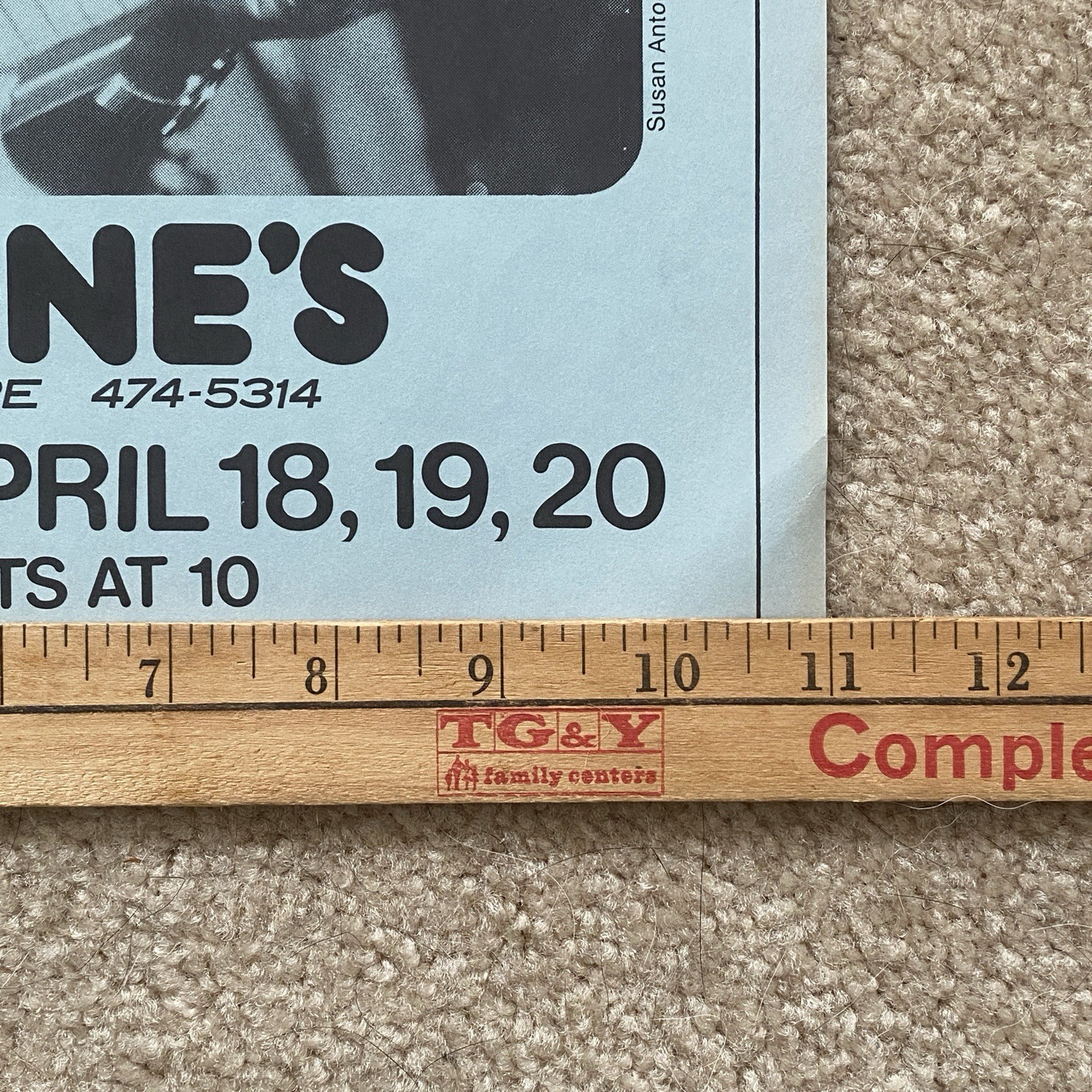 1988 Albert Collins Poster 11x17 Antone's Austin Texas Blues The Icebreakers