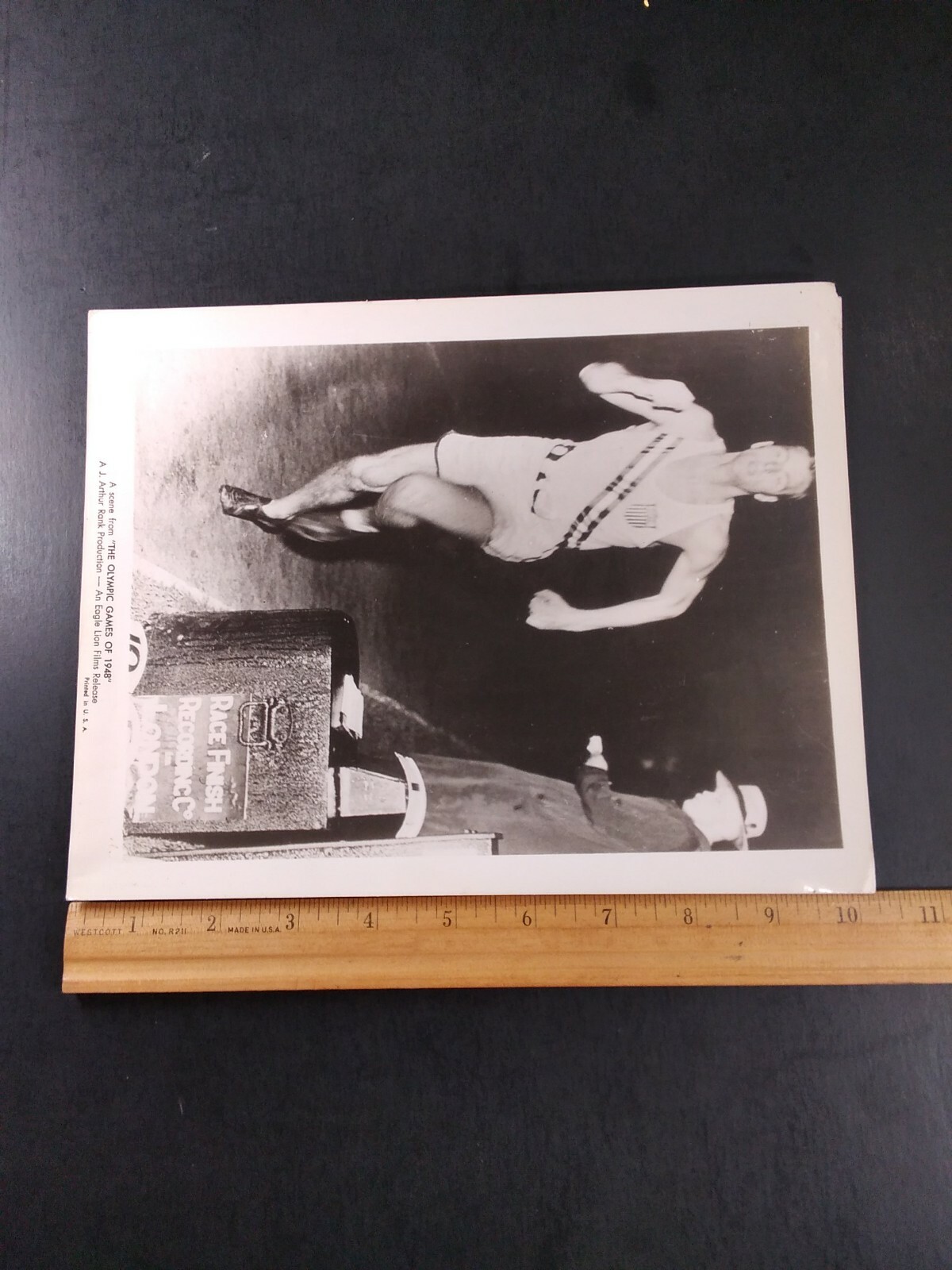 Olympics 1948 Movie Rare Promo Photo Original 8x10 Track Runner