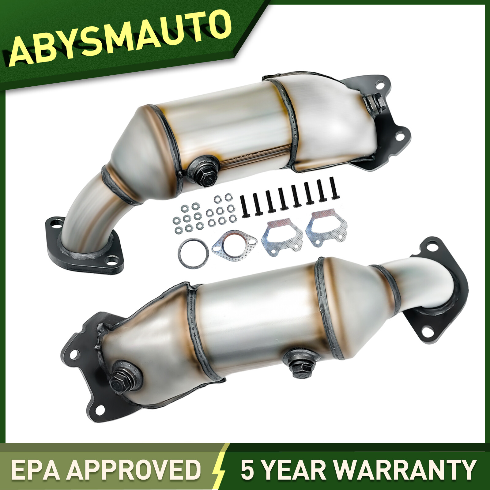 Pair Catalytic Converter For 2011-2017 Dodge Journey 3.6L EPA Left & Right